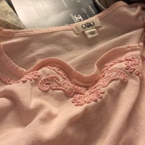 Cato blush pink blouse
